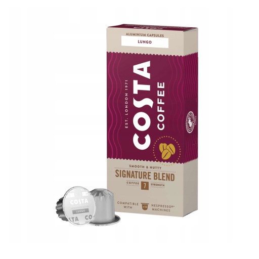 Kapsule pre Nespresso Costa The Lively Blend 10 ks