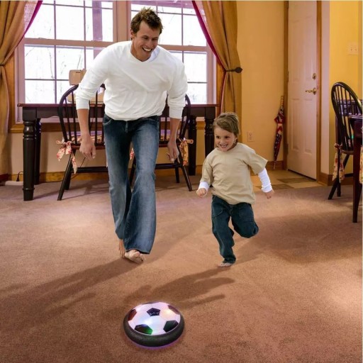 LIETAJÚCA GUĽA LIETAJÚCI DISK VEĽKÁ SVIETIACA LED ZRUČNOSTNÁ HRA