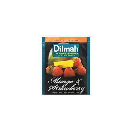 Dilmah Čierny čaj Mango Jahoda 25 vrecúšok