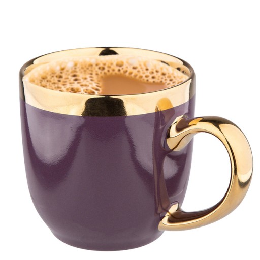 Elegantný porcelánový hrnček Altom Design Aurora Gold 300 ml