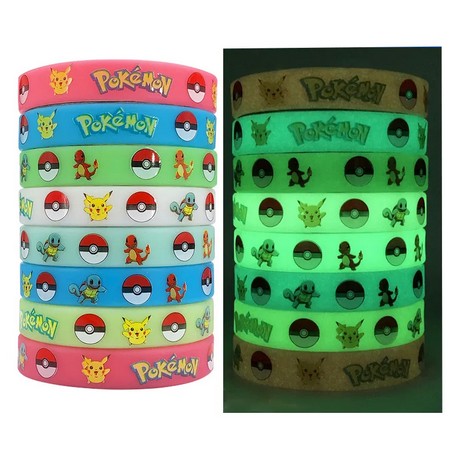 SILIKÓNOVÝ NÁRAMOK POKEMON, BIELY POKEBAL