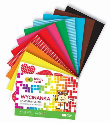 Samolepiaci vystrihovací blok A5 10 listov 100 g/m2 HC