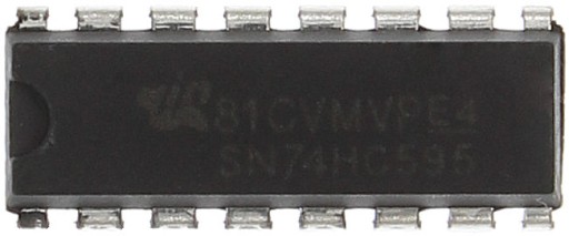 74HC595 Arduino 8-bitový posuvný register