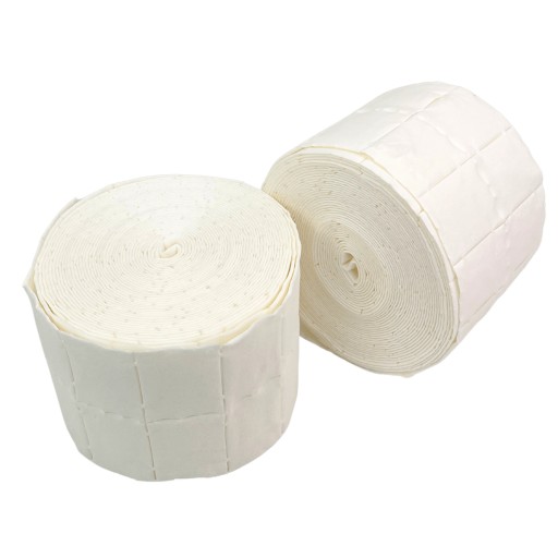 Bezprašné vatové tampóny Zelletten v kotúči 5x4cm 12 vrstiev 1000 ks. NAJLEPŠIA KVALITA
