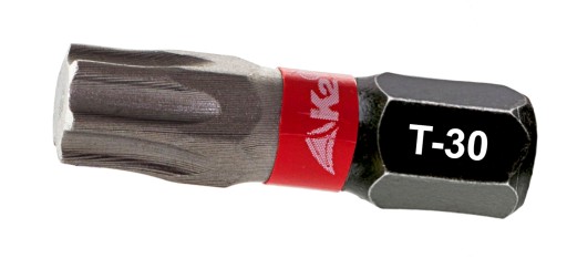 Nárazový hrot bitu pre skrutkovač K2 Impact TX30 TORX T-30 S2 25mm