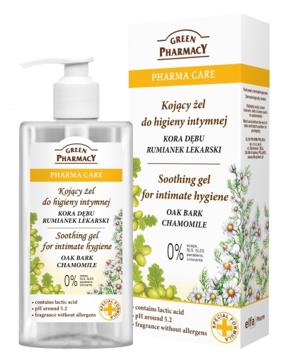 Green Pharmacy gél na intímnu hygienu 300 ml 150