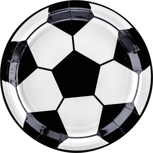 Papierové taniere Futbal 18cm 6ks Narodenin