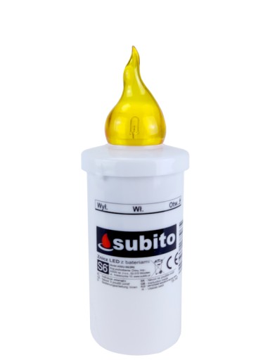 Subito S6 žltá LED vložka
