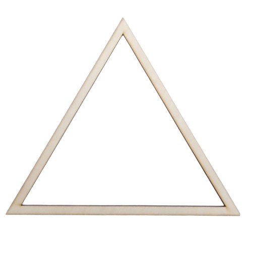 Trojuholníkové obruče 22 cm /1 ks Lapač snov Scrapki