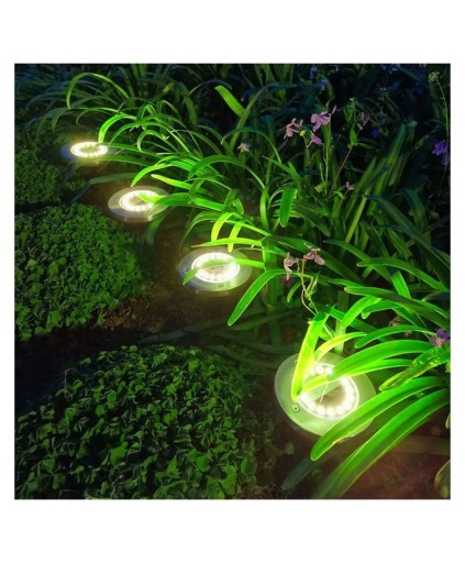 SOLÁRNE LED ZÁHRADNÉ SCHODISKO, NEUTRÁLNE, PLOCHÉ VJAZDNÉ, 16LED