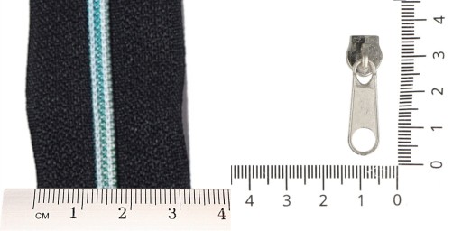 LuxTextil Zips Zips 5mm ŠPIRÁLA + 2 Zips Zipsy 1m RAINBOW