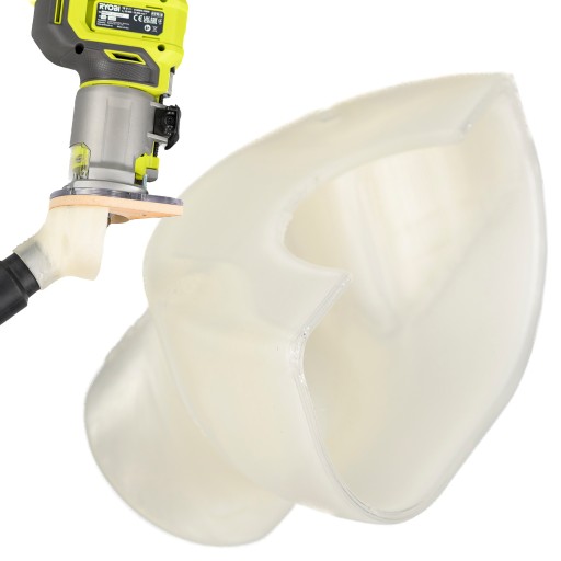 Adaptér spodného sania pre frézku RYOBI RTR18 RTR18-0 18V Ø35