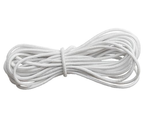 OKRUHÁ PLETENÁ GUMA 2MM NA MÄKKÉ MASKY
