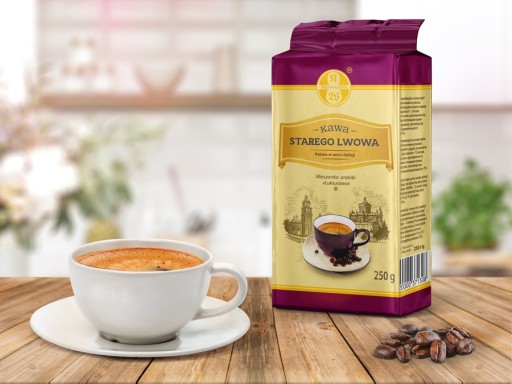 Arabica káva 100% LUXUS Starý Ľvov 250g