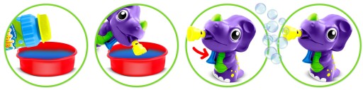 MYDLOVÁ BUBLINA STROJ BUBLIENKA MULTIBUBLINY RICOKIDS + TEKUTINY