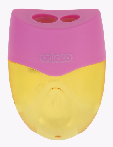 Brúska s nádobou, dvojitý hoblík, OVÁL, CRICCO pastel