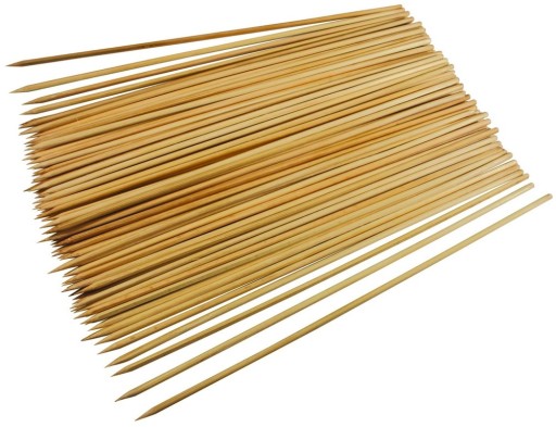 Bambusové špajle špendlíky 20 cm (200 ks)