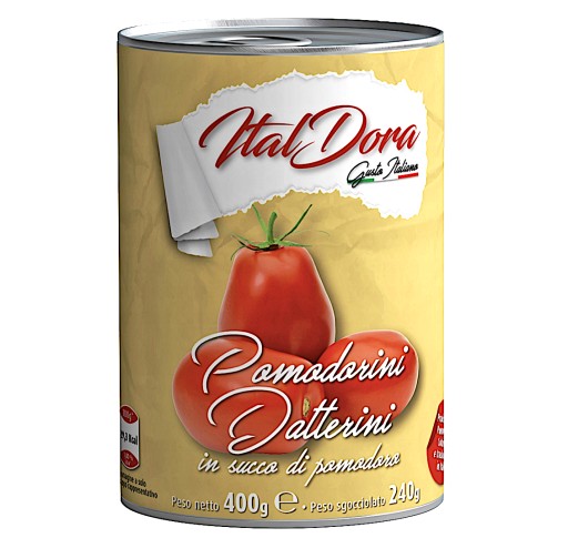Talianske datľové paradajky Ital Dora 400g