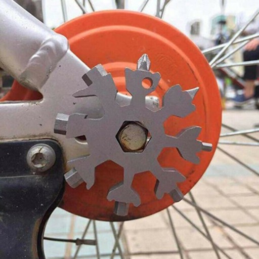 MULTIFUNKČNÝ KĽÚČ SNEHOVÁ VLOČKA MULTITOOL SNOW 18V1