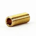 Vsuvka M8x1 Mosadz s plným závitom 30 mm Konektor so závitom 3 cm x 2