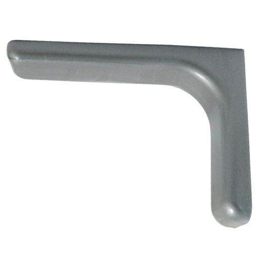 LEONARDO držiak police 12cm Silver 2 ks