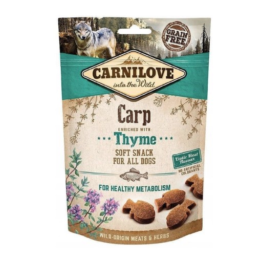 CARNILOVE SNACK ČERSTVÝ MÄKKÝ KAPOR S TYMIÁNOM 200g