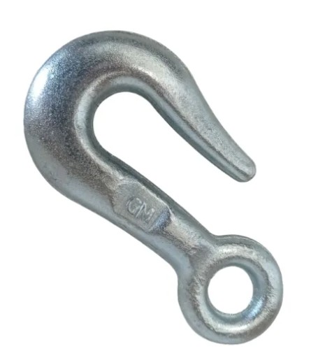 Štandardný lanový hák 120mm, pozinkovaný, pevný