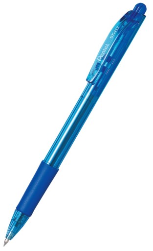 Pentel BK417 modré výsuvné guľôčkové pero
