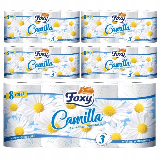 FOXY CAMILA PAPIEROVÝ HARMANČEK 8 VALCOV