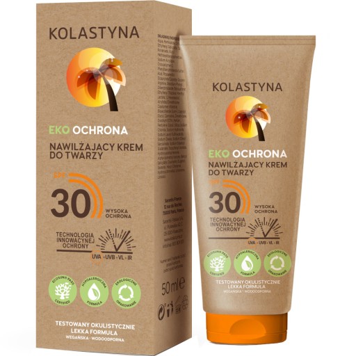 Kolastyna Eko Ochrona krém na tvár SPF 30 50 ml