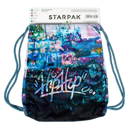 Školská taška Graffiti STARPAK cez rameno