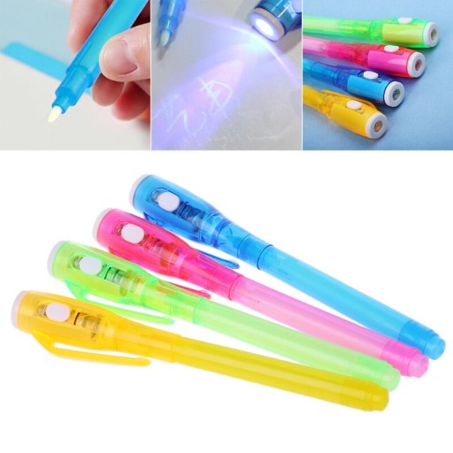 NEVIDITEĽNÉ UV LED PERO SECRET SECRET MARKER