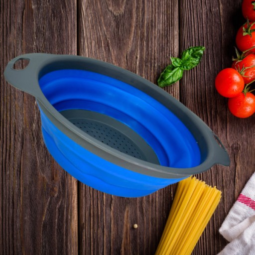 SILIKÓNOVÝ CEDNÍK SITKO ODKAPÁVAČ NA OVOCIE CESTOVINY 24 cm