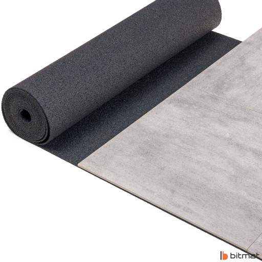 GUMOVÁ PODLOŽKA 5 mm ANTIVIBRÁČNÁ gumová hustá bariéra pre hlukové vibrácie