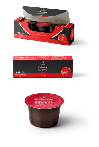 TCHIBO CAFISSIMO ESPRESSO ELEGANTNÉ 10 KAPSULÍ
