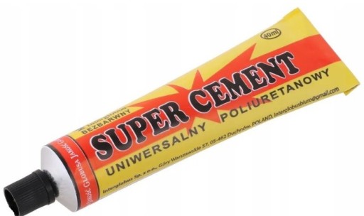 Super cementové univerzálne bezfarebné polyuretánové lepidlo 40 ml