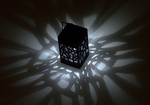 Solárna lampa dekorácia LANTERN závesný dekor P-503
