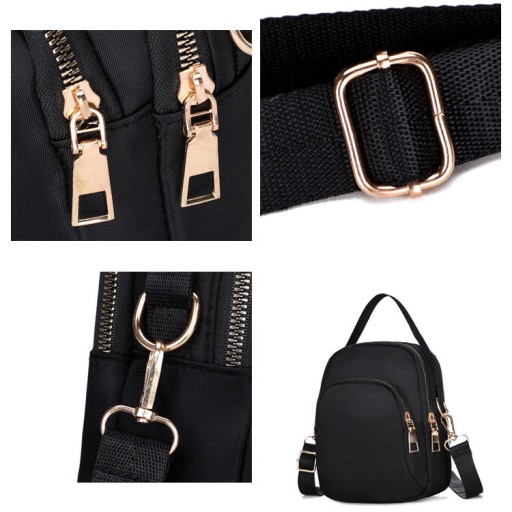 Dámska CITY BAG, klasická malá messenger taška, puzdro na telefón