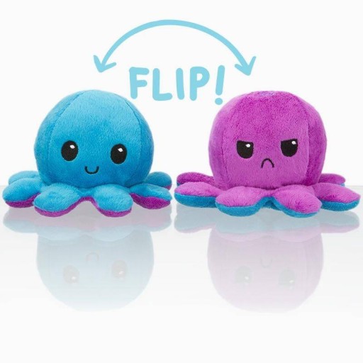 Octopussy Mascot 2v1 OBOJSTRANNÝ PLYŠOVÝ 10CM PLYŠOVÝ MEDVEĎ
