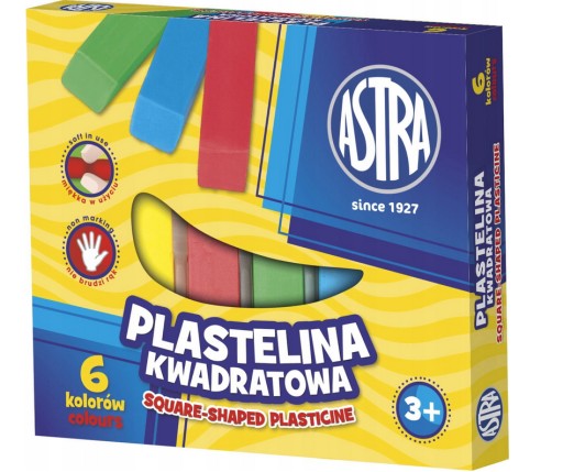 Štvorcová PLASTIKA ASTRA ŠKOLA 6 FAREB