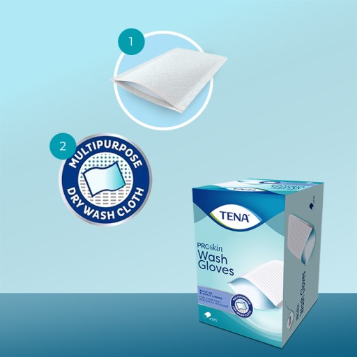 TENA Wash Glove, umývacia rukavica, 1 kus
