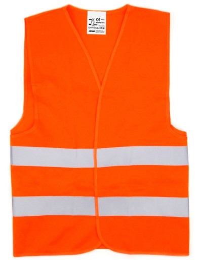 REFLEXNÁ VESTA ORANŽOVÁ CE
