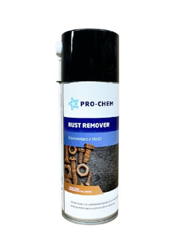 Odstraňovač hrdze s disulfidom RUST REMOVER silný odstraňovač hrdze (MoS2) PRO-CHEM