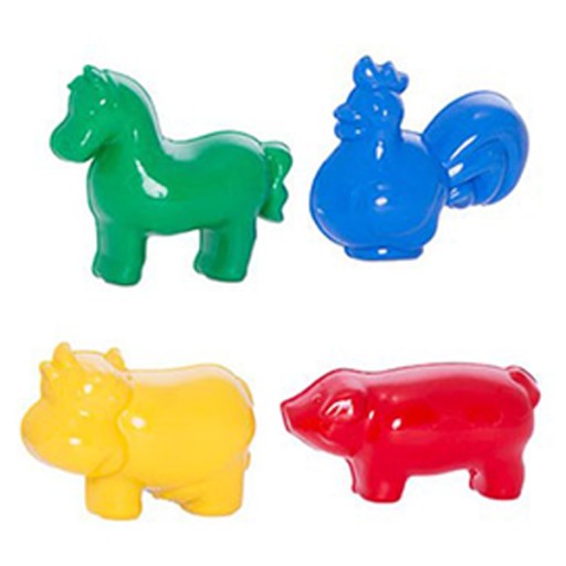 DOPLNKY MINI PIESKOVÉ FORMY - 4 PRVKY