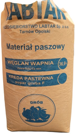 HRUBOZRNNÁ KRIEDA, KURA, HYDINA, 10 KG