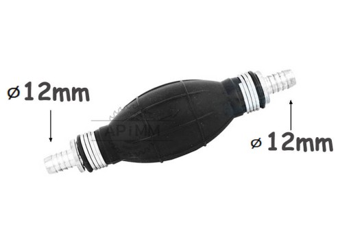 RUČNÉ ČERPADLO PALIVOVÉ ČERPADLO OLEJ HRUŠKA 12 MM