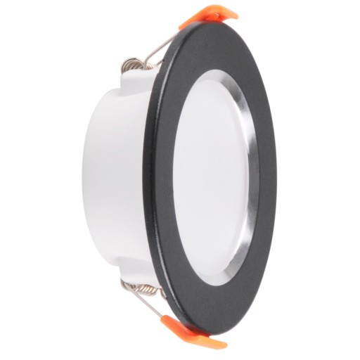 ZOE 4,8W 4000K LED svietidlo pod omietku, ČIERNA