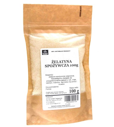 POTRAVINOVÁ ŽELATÍNA 100g BRAVČ