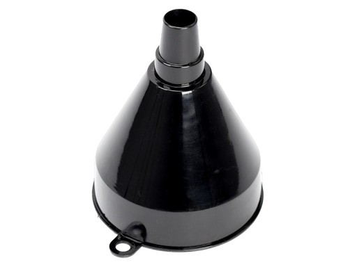 lievik s ohybnou hadicou 530 mm, miska 80 mm