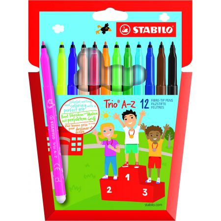 STABILO TRIO perá A-Z a-12